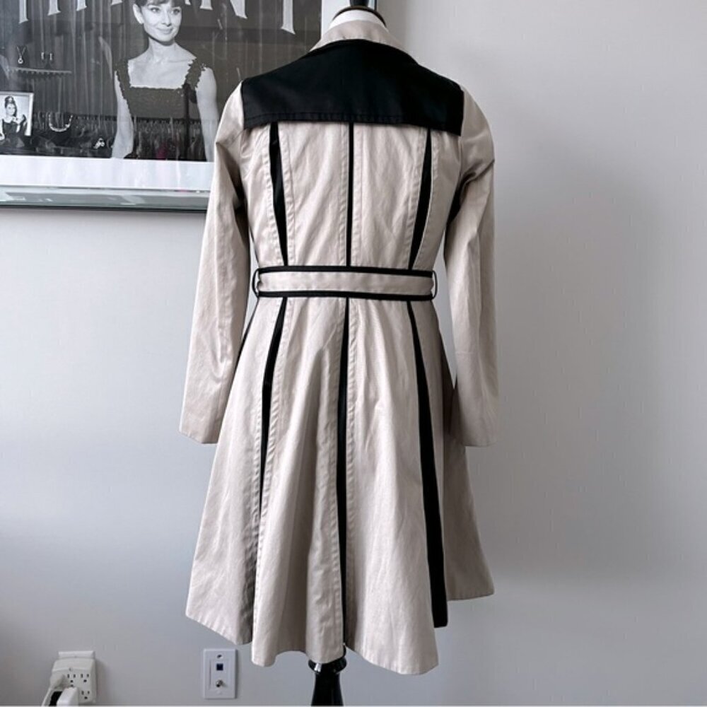 Principles by Ben de Lisi Fit and Flare Trench Coat (c) - Picture 2 of 12